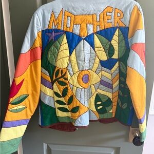 MOTHER Light Blue Fabric Detail